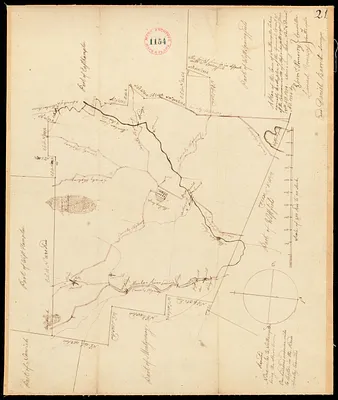 Plan of Southampton surveyed by Daniel Barrett, dated December, 1794.