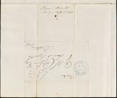 Samuel Smith to George Coffin , 25 January 1840