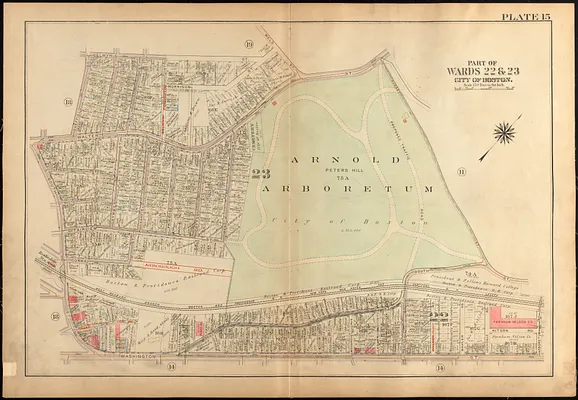 Atlas of the city of Boston, West Roxbury