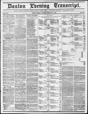 Boston Evening Transcript