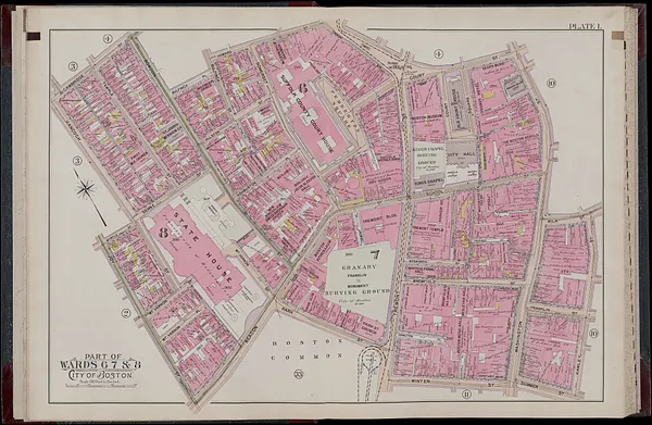 Atlas of the city of Boston, Boston proper