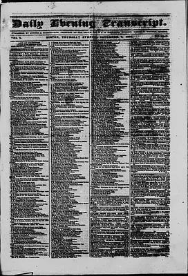 Daily Evening Transcript