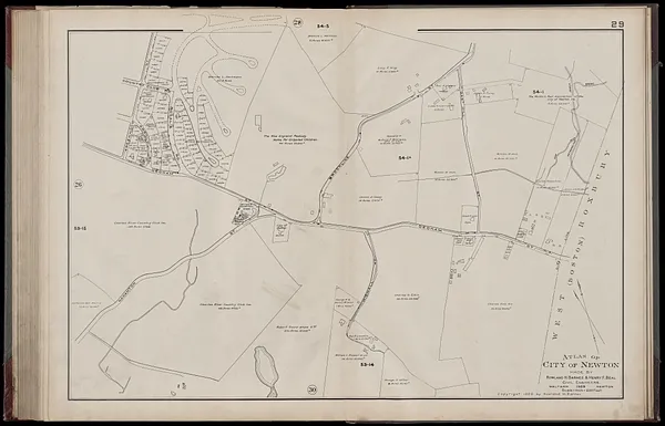 Atlas of the city of Newton, Massachusetts