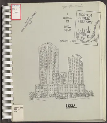 A proposal for Lowell square
