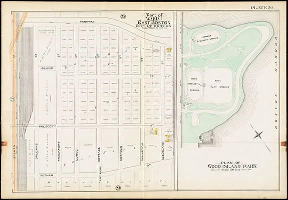 Atlas of the city of Boston : East Boston, Mass.