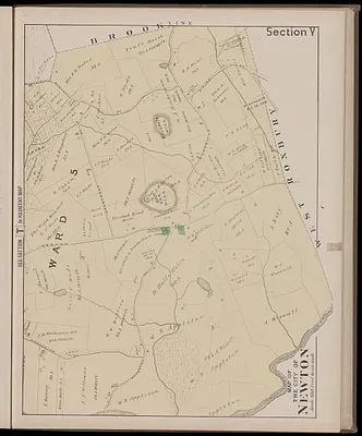 Atlas of the city of Newton, Massachusetts