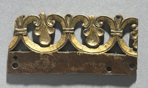 Fragment of an Ornamental Crest from a Reliquary Shrine