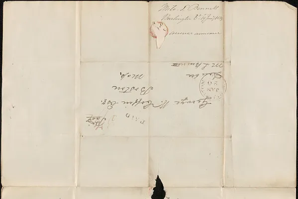 Milo L. Bennett to George Coffin, 19 January 1839