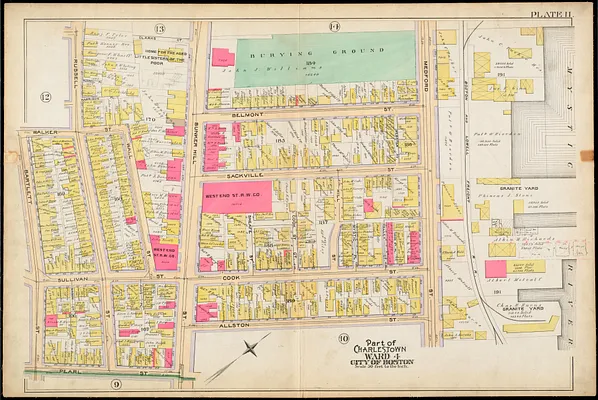 Atlas of the city of Boston : Charlestown