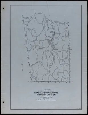 Roads and Waterways Town of Monson