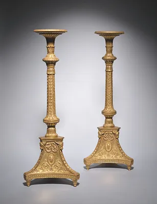 Pair of Candle Stands (torchères)