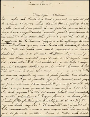 Nicola Sacco autographed letter signed to "Compagni carissimi", [Dedham], 4 December 1922