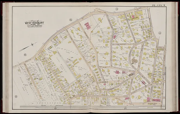 Atlas of the city of Boston, West Roxbury, Mass., volume six : from actual surveys and official plans
