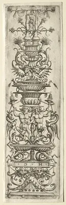 Ornament Fillet with Candelabre-Ornament