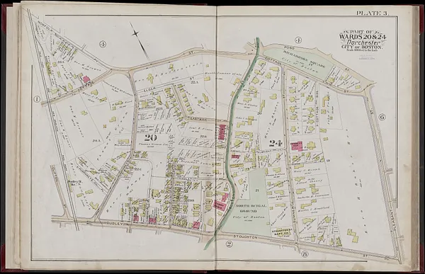 Atlas of the city of Boston, volume five, Dorchester Mass.
