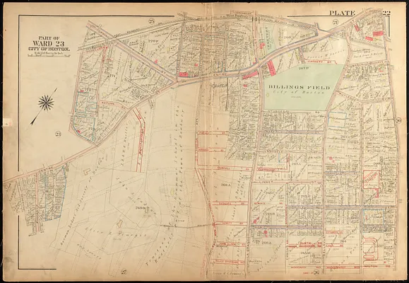 Atlas of the city of Boston, West Roxbury