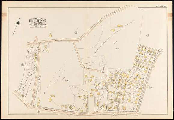 Atlas of the city of Boston, Brighton