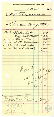 Bill from Riske's Drug Store