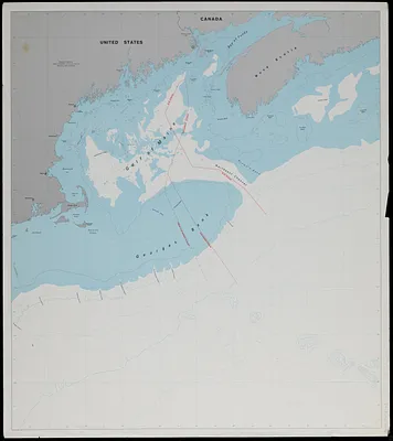 U.S. and Canadian maritime boundary claims off of the Atlantic coast