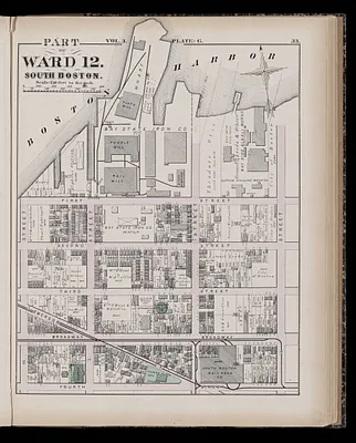 Atlas of the county of Suffolk, Massachusetts : vol. 3rd including Boston and Dorchester : from actual surveys and official records