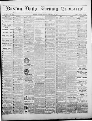 Boston Daily Evening Transcript