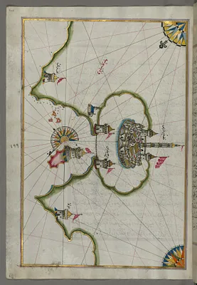 Map of the Port of Brindisi