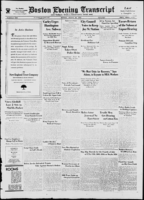 Boston Evening Transcript