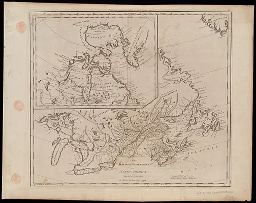 The British possessions in North America from the best authorities