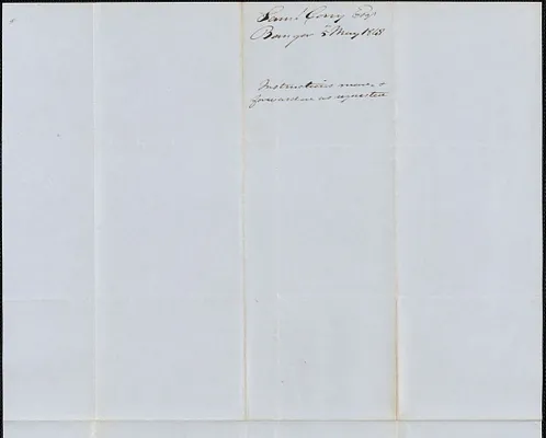 Judge Samuel Cony to George Coffin, 5 May 1848