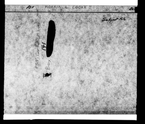 Cooke, Morris L.