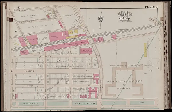 Atlas of the city of Cambridge, Massachusetts