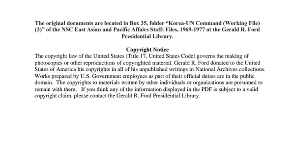 Korea - U.N. Command (Working File) (3)