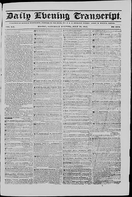 Daily Evening Transcript