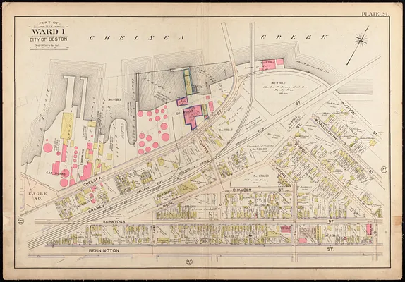 Atlas of the city of Boston, East Boston