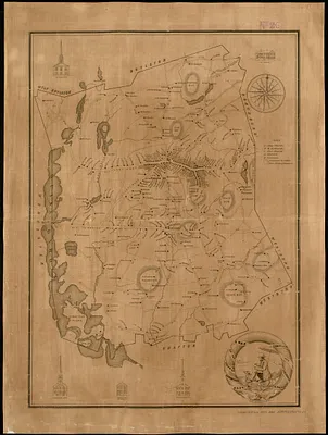 A Map of the town of Shrewsbury, Mass