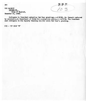 Cross Reference Memorandum
