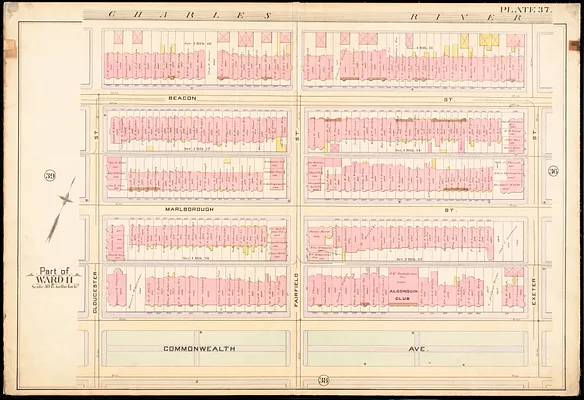 Atlas of the city of Boston : city proper