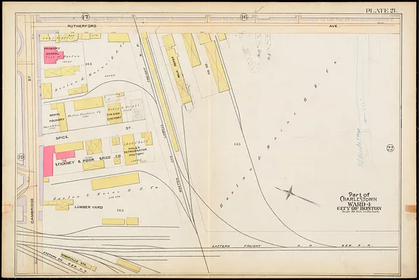 Atlas of the city of Boston : Charlestown