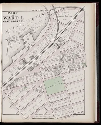 Atlas of the county of Suffolk, Massachusetts : vol. 4th including East Boston, city of Chelsea, Revere and Winthrop : from actual survey official records & private plans