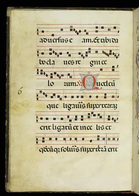 Leaf from Antiphonary