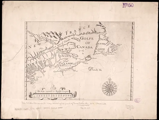 [New France, New Englande, New Scotlande, and Newfoundlande]