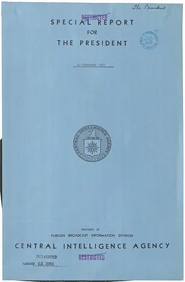 Report, Foreign Radio Reactions to Stalin's Interview in Pravda
