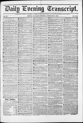 Daily Evening Transcript