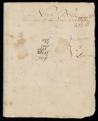 The north book, 1780
