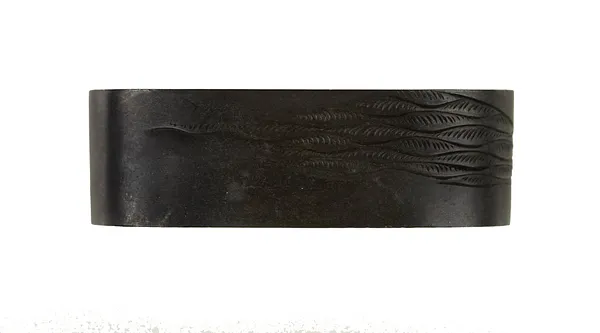 Fuchi with Japanese Warrior under a Pine Tree
