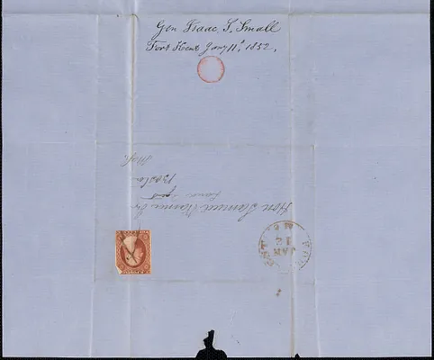 Isaac S. Small to Samuel Warner, 11 January 1852