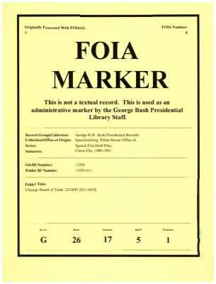 Chicago Board of Trade 12/10/91 [OA 6040]