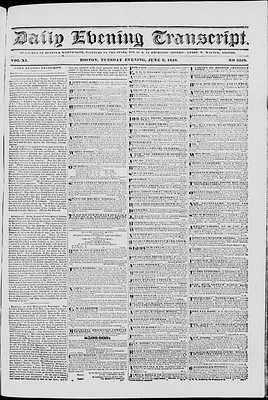 Daily Evening Transcript