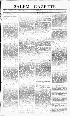 The Salem Gazette