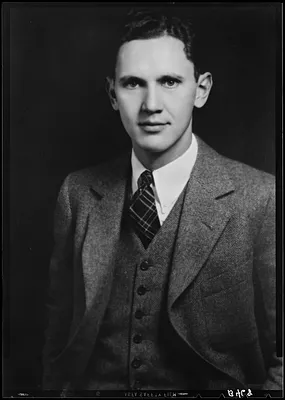 Portrait of unidentified man